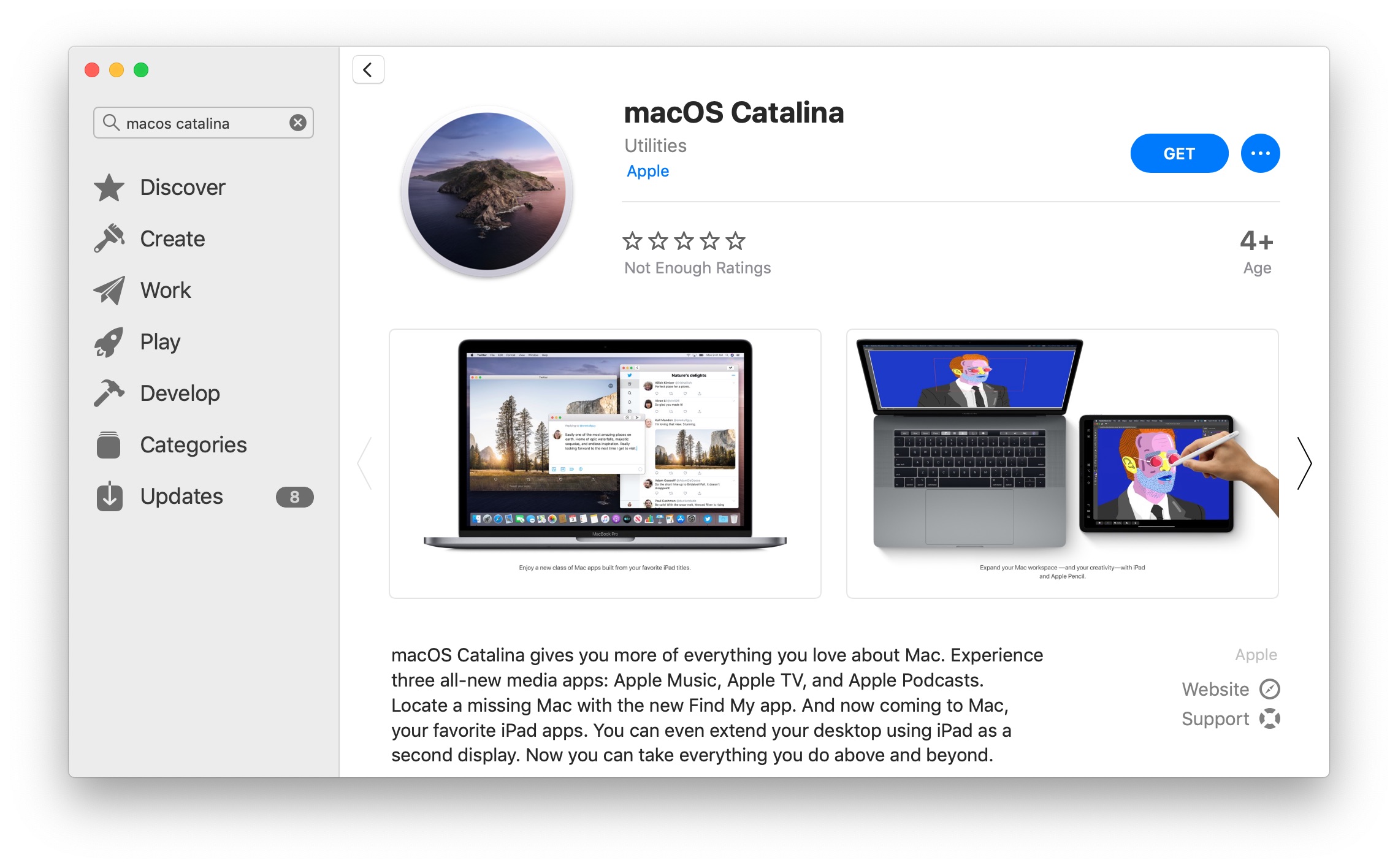 Will macos catalina support 32 bit apps